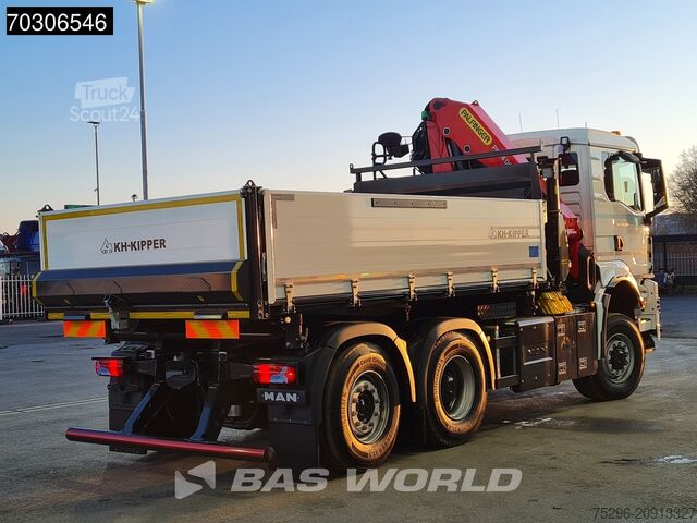 قلابة ذات 3 اتجاهات MAN TGS 28.520 6X4 NEW Palfinger PK24001 SLD 5 Kran...