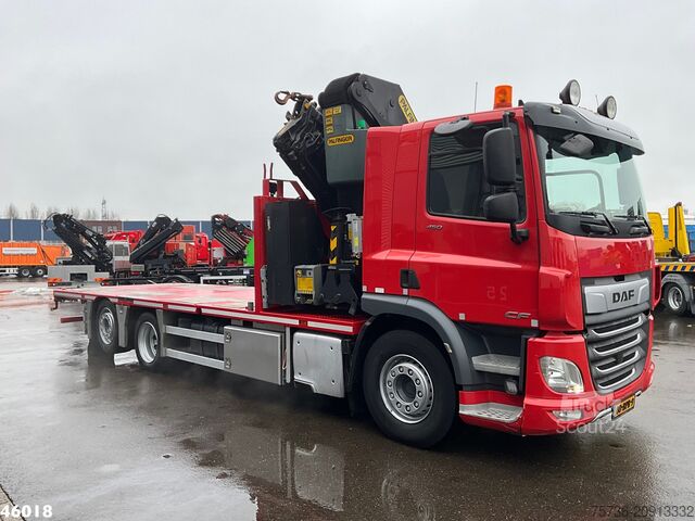 Camion-grue DAF FAN CF 450 Palfinger 42 Tonmeter laadkraan