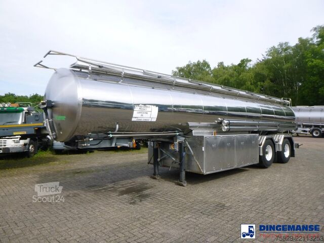 Rezervoar Magyar Fuel / oil tank steel 23 m3 / 7 comp + pump