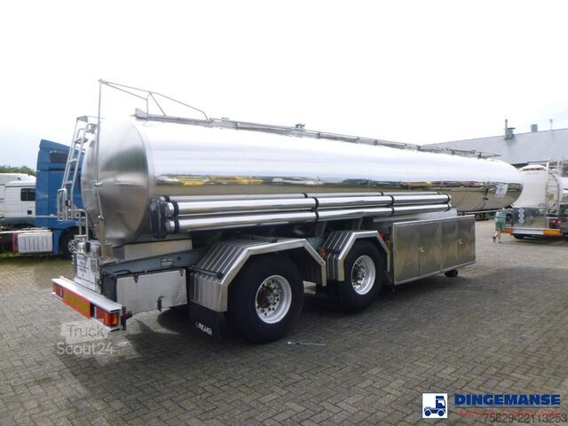 Rezervoar Magyar Fuel / oil tank steel 23 m3 / 7 comp + pump