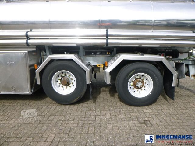 Rezervoar Magyar Fuel / oil tank steel 23 m3 / 7 comp + pump