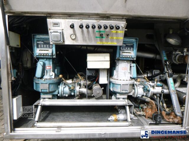 Réservoir Magyar Fuel / oil tank inox 23 m3 / 7 comp + pump