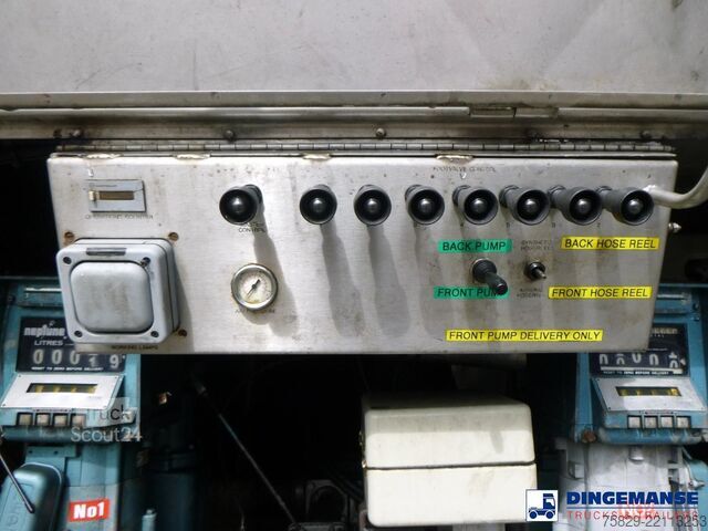 Réservoir Magyar Fuel / oil tank inox 23 m3 / 7 comp + pump