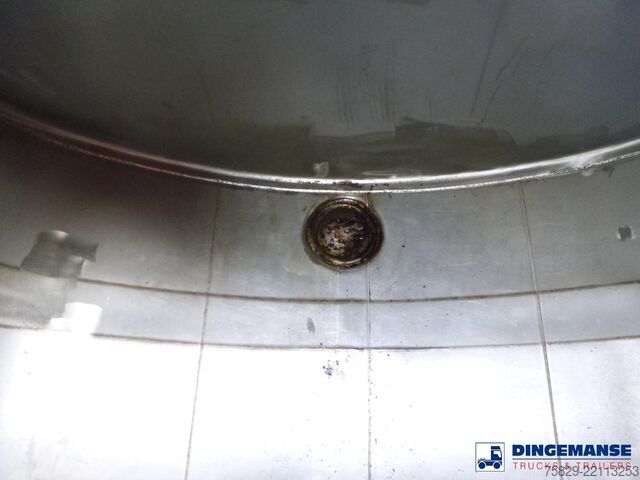 Réservoir Magyar Fuel / oil tank inox 23 m3 / 7 comp + pump