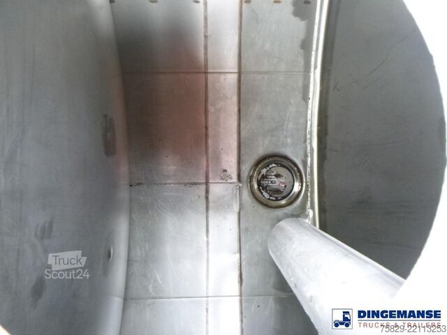Réservoir Magyar Fuel / oil tank inox 23 m3 / 7 comp + pump