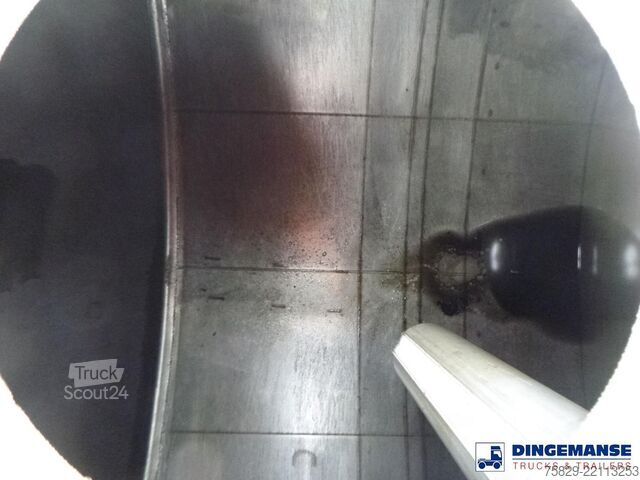 Réservoir Magyar Fuel / oil tank inox 23 m3 / 7 comp + pump