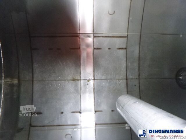 Réservoir Magyar Fuel / oil tank inox 23 m3 / 7 comp + pump