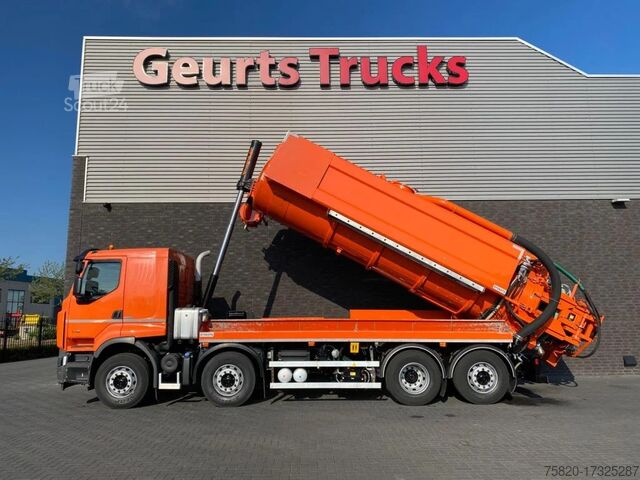 Véhicule aspirant Renault Lander 430 8X2 STOKOTA VACUUM/HOGEDRUK /COMBI/K...