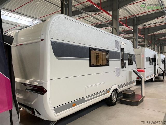 Wohnwagen HOBBY De Luxe 495 WFB Modell 2025 / 1800 Kg Achse