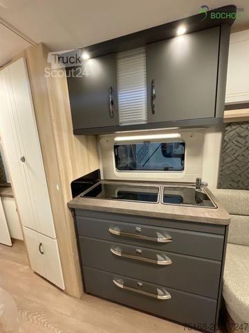 Wohnwagen HOBBY De Luxe 495 WFB Modell 2025 / 1800 Kg Achse