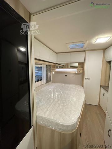 Wohnwagen HOBBY De Luxe 495 WFB Modell 2025 / 1800 Kg Achse