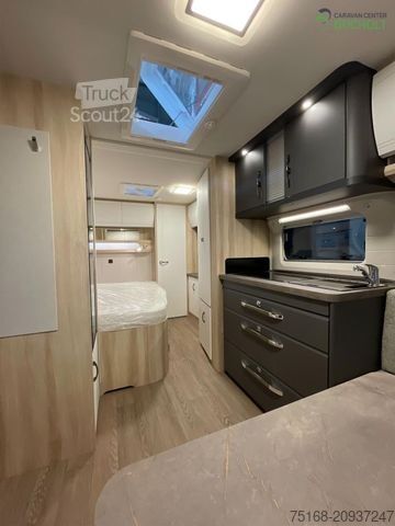 Wohnwagen HOBBY De Luxe 495 WFB Modell 2025 / 1800 Kg Achse