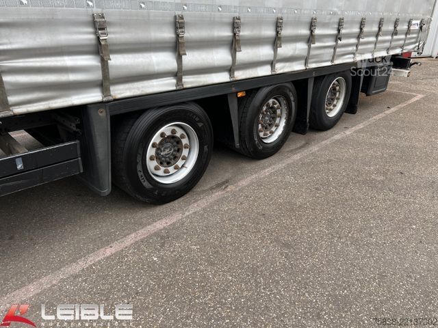 Semirimorchio con telone SCHMITZ CARGOBULL SCS 24*Varios Mega Tautliner*Hubdach*