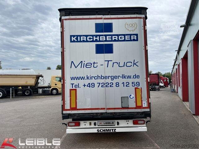 Semirimorchio con telone SCHMITZ CARGOBULL SCS 24*Varios Mega Tautliner*Hubdach*