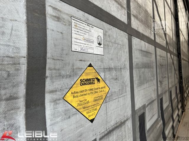 Semirimorchio con telone SCHMITZ CARGOBULL SCS 24*Varios Mega Tautliner*Hubdach*