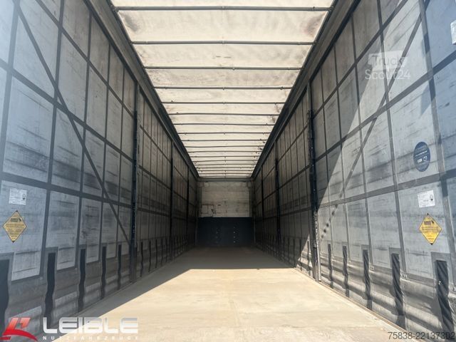 Semirimorchio con telone SCHMITZ CARGOBULL SCS 24*Varios Mega Tautliner*Hubdach*