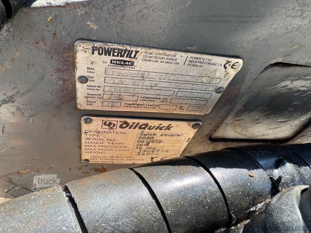   Powertilt  PTA-269 + OilQuick  OQ80