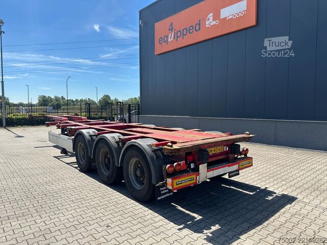 Transporte de contenedores Krone 40FT HIGH CUBE / BPW / DRUMBRAKES / NL-CHASSIS ...