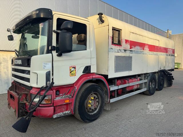 Asfaltspuit Scania P94-300 **BURTEC BITUM SPRAYER-BELGIAN TRUCK**