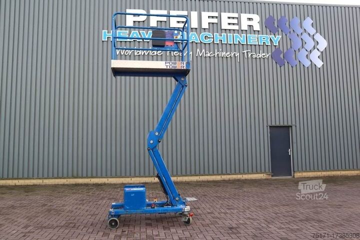 Plate-forme de travail télescopique articulée JLG Power Tower Electric, 5.10m Working Height, 250kg