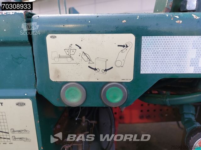 Système de bras de portail Mercedes Arocs 1833 4X2 Meiller Ak 12 LT skiploader Stee...