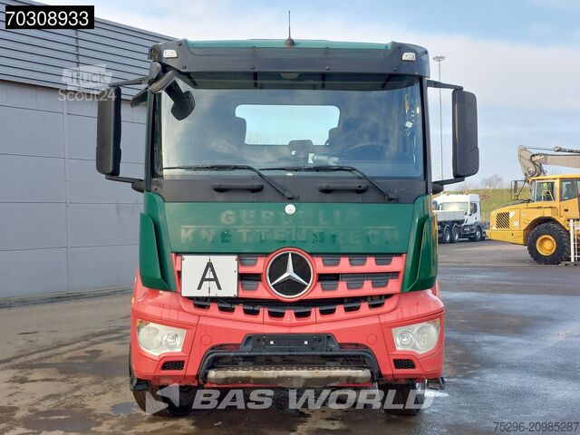 Système de bras de portail Mercedes Arocs 1833 4X2 Meiller Ak 12 LT skiploader Stee...