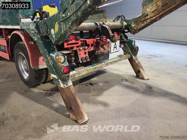 Système de bras de portail Mercedes Arocs 1833 4X2 Meiller Ak 12 LT skiploader Stee...