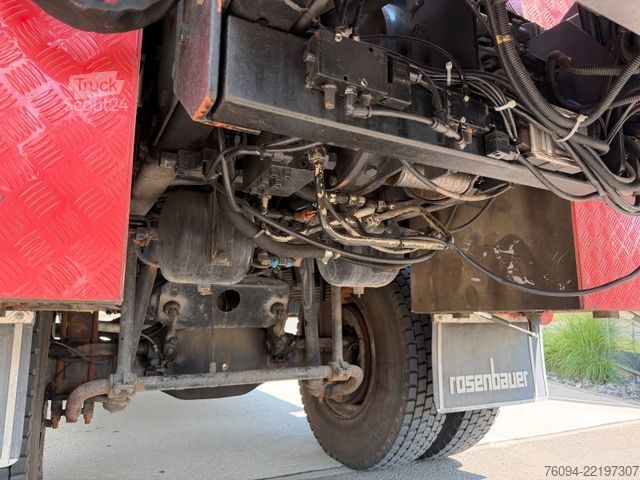 Kravas automašīnai uzstādīts celtnis MAN 17.232 4x4 KRAN SEILWINDE Kran und LKW