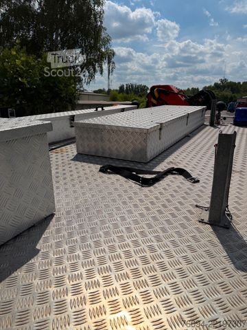 Kravas automašīnai uzstādīts celtnis MAN 17.232 4x4 KRAN SEILWINDE Kran und LKW