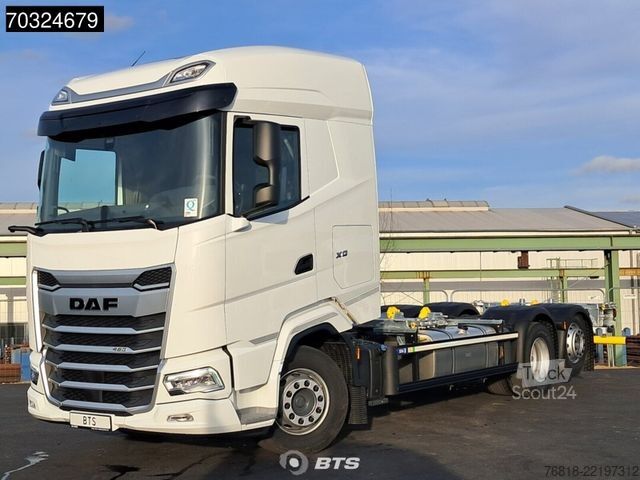 Ladbil med udskifteligt lad DAF XG 480 6X2 FAN - SDG BDF Multi 1120-1320