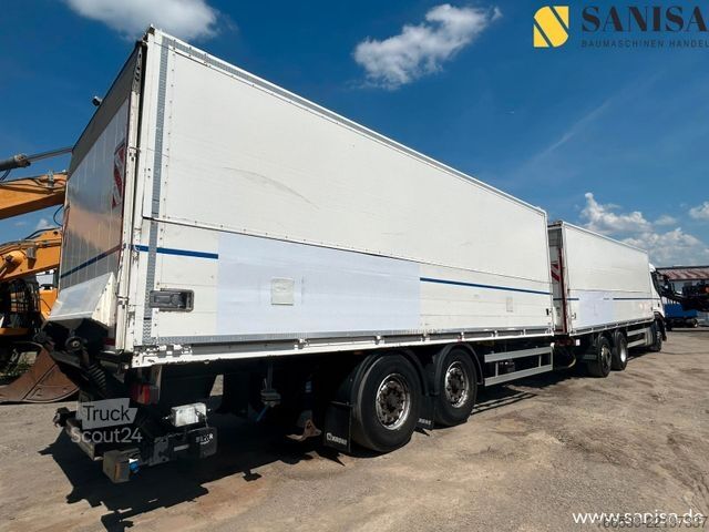 Dzērienu kravas automašīna IVECO Stralis AS260S46/2x LBW/Schwenkwand/Krone Anhäng