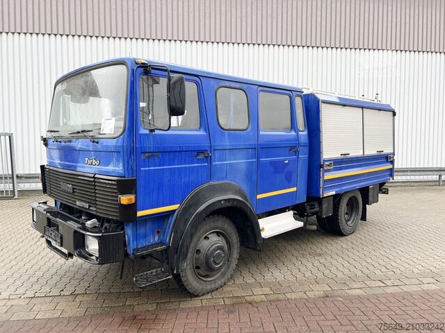 Valník Iveco-Magirus 90-16 AW 4x4 Doka 90-16 AW 4x4 Doka, Mannschaftswagen