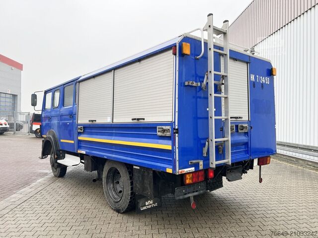 Valník Iveco-Magirus 90-16 AW 4x4 Doka 90-16 AW 4x4 Doka, Mannschaftswagen