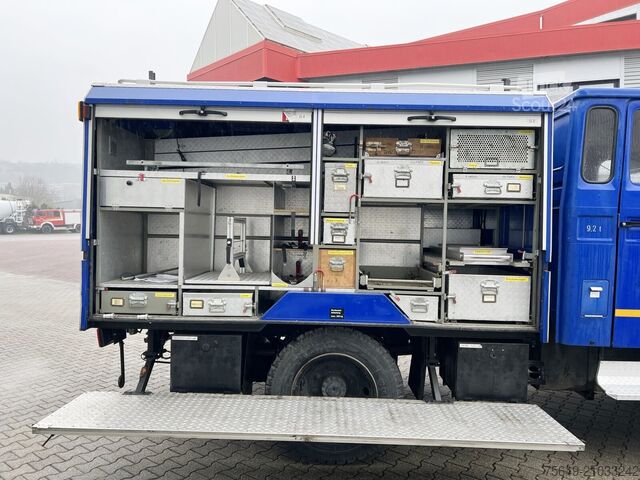 Бортовой грузовик Iveco-Magirus 90-16 AW 4x4 Doka 90-16 AW 4x4 Doka, Mannschaftswagen