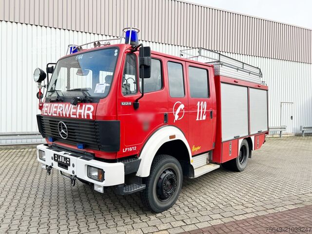 Brandweerwagen Mercedes-Benz 1224 AF 4x4 Doka 1224 AF 4x4 Doka, LF16/12