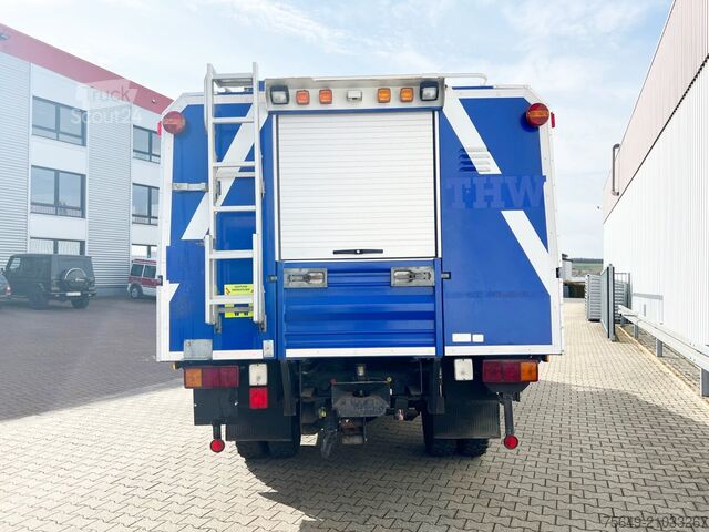 Бортовой грузовик Iveco-Magirus 120-23 AW 4x4 Doka 120-23 AW 4x4 Doka, V8-Motor, Gerätewagen, Seilwinde