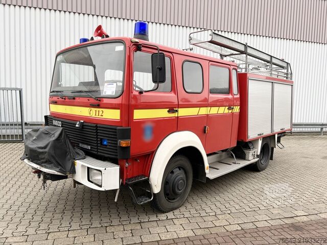Camion de pompiers Iveco-Magirus 90-16 AW 4x4 Doka 90-16 AW 4x4 Doka, LF 16 TS