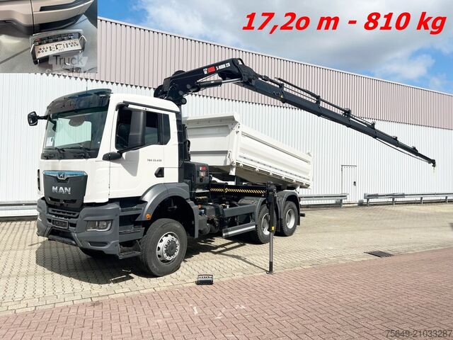 Grue à tour MAN TGS 33.430 6x6 BB CH TGS 33.430 6x6 BB CH mit Kran Hiab X-HiDuo 228 E-6, Funk