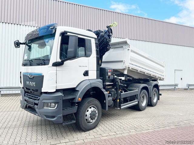 Grue à tour MAN TGS 33.430 6x6 BB CH TGS 33.430 6x6 BB CH mit Kran Hiab X-HiDuo 228 E-6, Funk