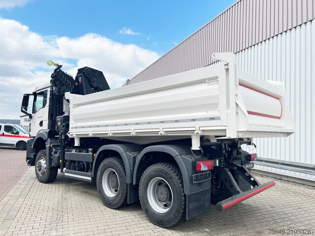 Grue à tour MAN TGS 33.430 6x6 BB CH TGS 33.430 6x6 BB CH mit Kran Hiab X-HiDuo 228 E-6, Funk