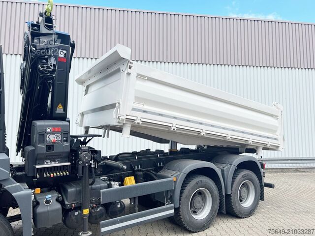 Grue à tour MAN TGS 33.430 6x6 BB CH TGS 33.430 6x6 BB CH mit Kran Hiab X-HiDuo 228 E-6, Funk