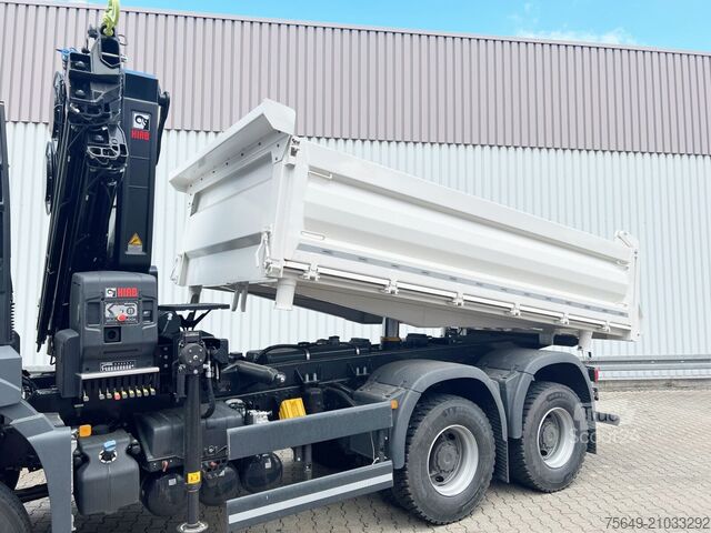 Grue à tour MAN TGS 33.430 6x6 BB CH TGS 33.430 6x6 BB CH mit Kran Hiab X-HiDuo 228 E-6, Funk