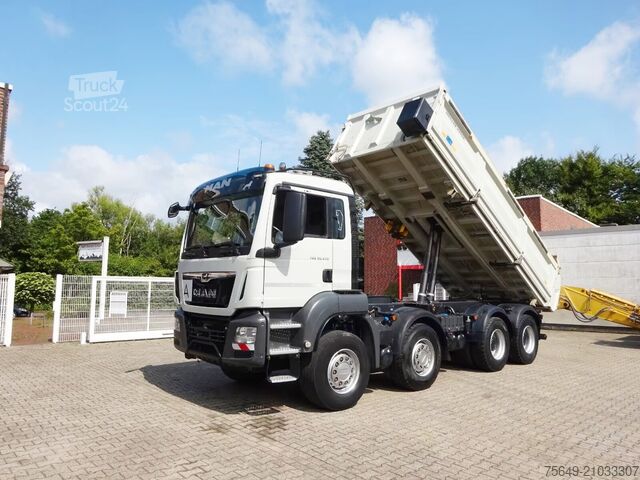 Camion-benne tricar MAN TGS 35.470 8x4 BB TGS 35.470 8x4 BB, Navi, Bordmatik