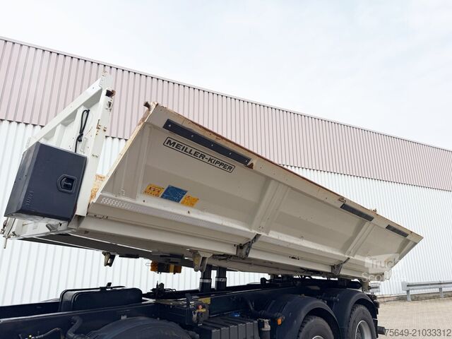 Camion-benne tricar MAN TGS 35.470 8x4 BB TGS 35.470 8x4 BB, Navi, Bordmatik