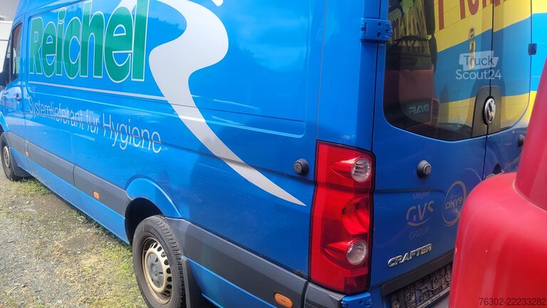 Bestelwagen met verhoogd dak VW Crafter 35 lang und hoch L3H2 Schalter