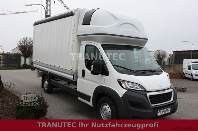 Βαν με κουρτίνα πλευράς PEUGEOT Boxer L4 Pritsche mit Plane Schlafkabine HDi 165
