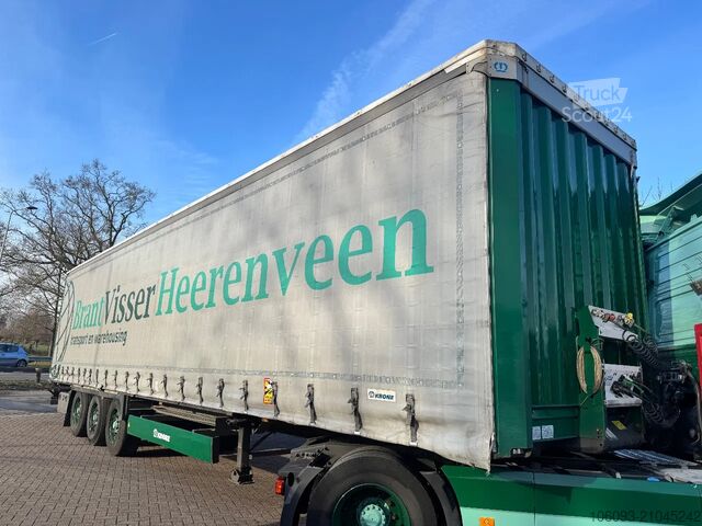 Schuifzeilen Krone 3 ass schuifzeilen oplegger