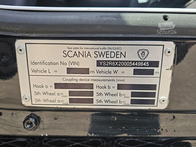 MTS standard Scania R450 6x2/4 / PUSHER / FULL-AIR