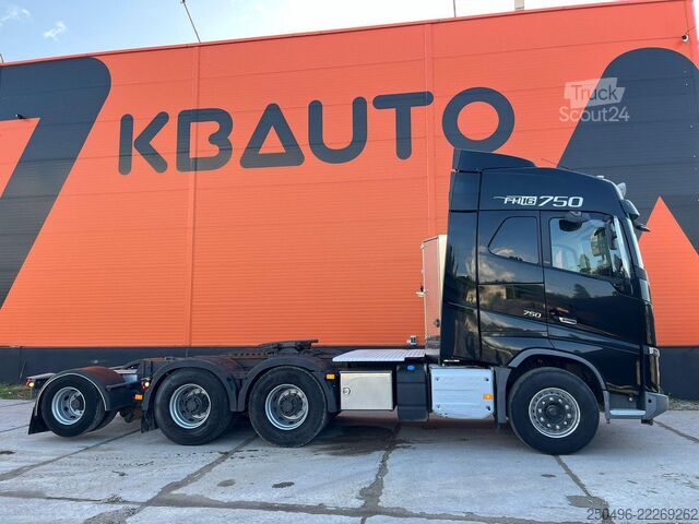 Trator standard Volvo FH 16 750 8x4  GCW 90 ton / DOLLY / RETARDER