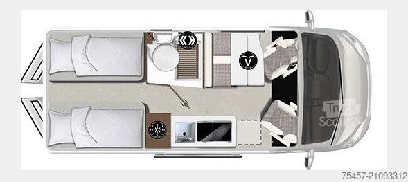 Campervan KARMANN Davis 620 Lifestyle Aufsteldach - UVP: 75.650¤